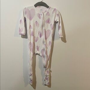 Dreamland Baby Heart Footsie Pajamas - 9-12 Months